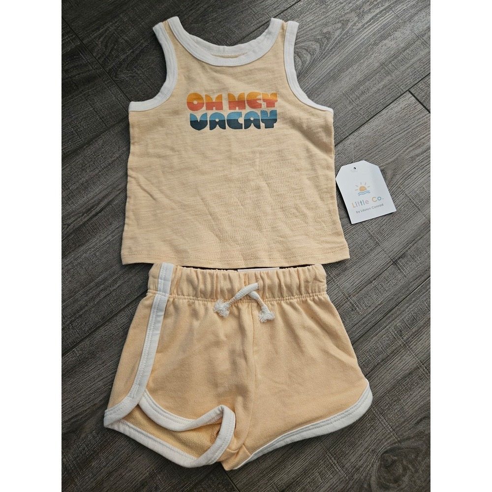 Little co baby boy set 0-3 mos